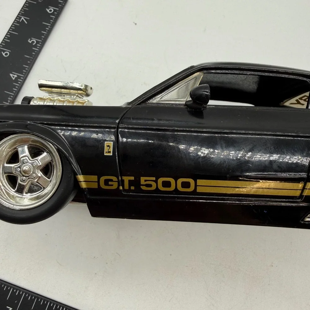 Jada Toys Bigtime Muscle 1967 Ford Shelby Mustang GT500 Black Gold 1/24 Diecast